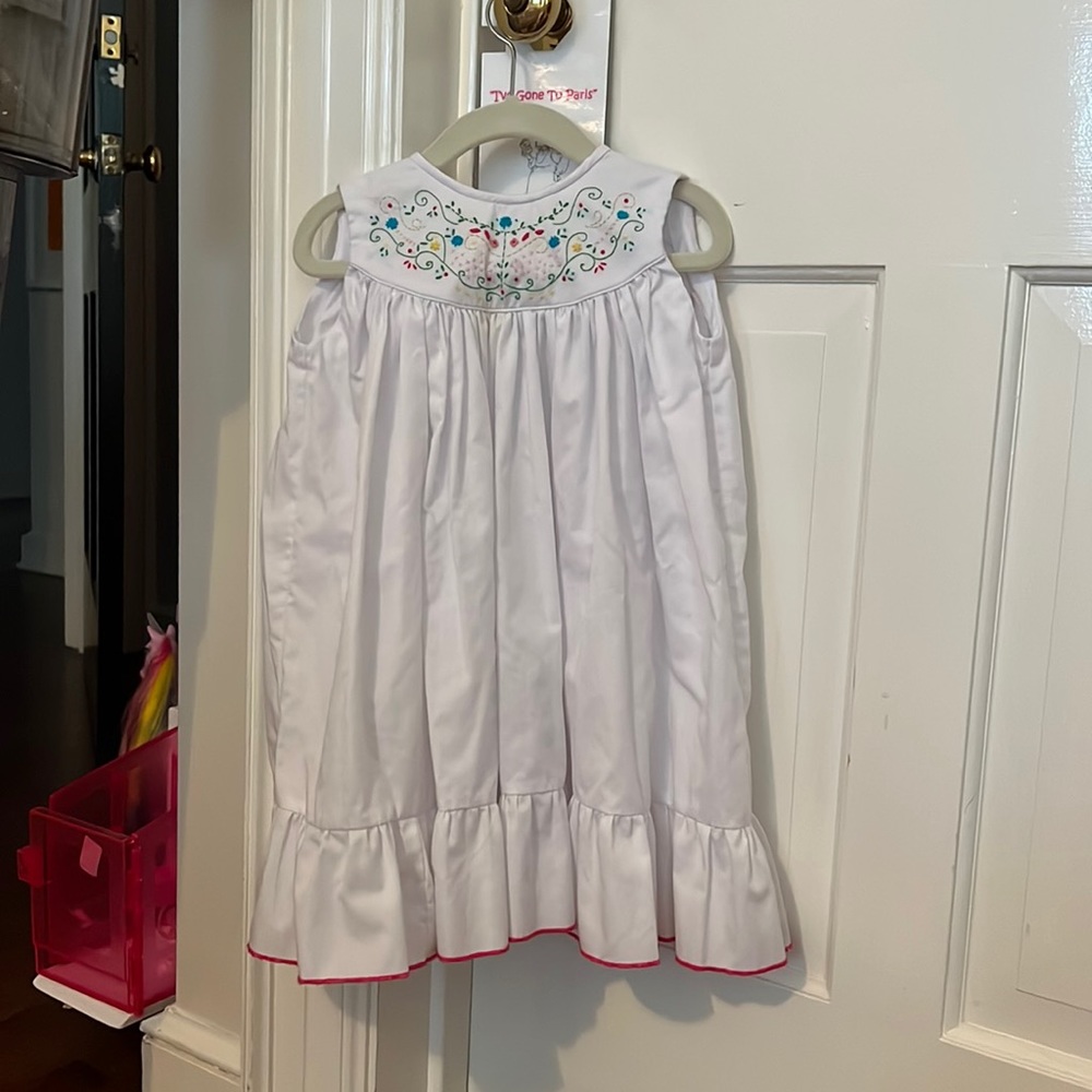 The proper peony white dress